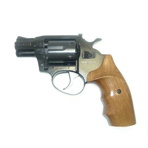 Травматичний револьвер Safari 820G чорний / горіх