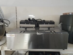 Фритюрниця подвійна електрична професійна