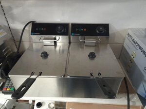 Фритюрниця hurakan HKN-FT66N подвійна 6+6 л (б/в)