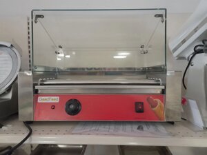 Гриль роликовий HDRG5 RED+скло