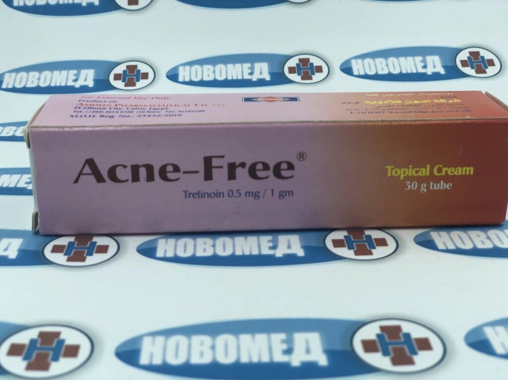 Угри фрі Acne-free 30г від компанії Новомед - Сервіс резерву та доставки - фото 1