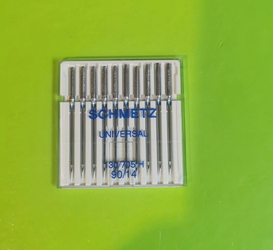 Голки для швейної машини Schmetz Universal NEEDLE 130/705H №90 (набір -10шт) від компанії СамСебеМастер - фото 1