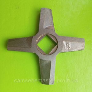 Ніж для м'ясорубки Zelmer Type 886.8, No8 двосторонній