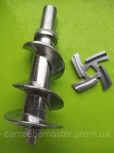 Комплект шнек + ніж для м'ясорубки SCARLETT SC-4148