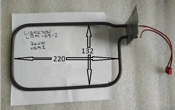 ТЕН для хлібопічки Liberton LBM-05-2, 220-240 Вольт від компанії СамСебеМастер - фото 1