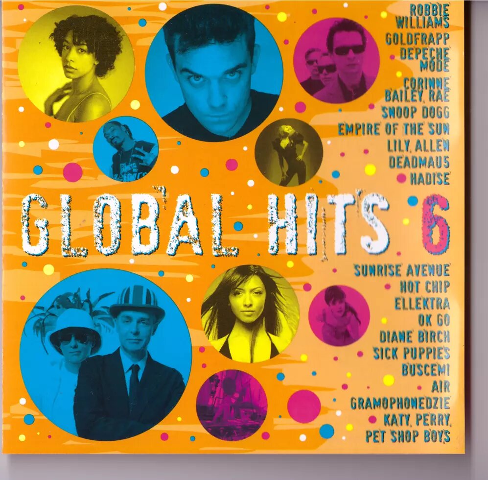 CD-диск Various Global Hits (vol. 6) від компанії Стродо - фото 1