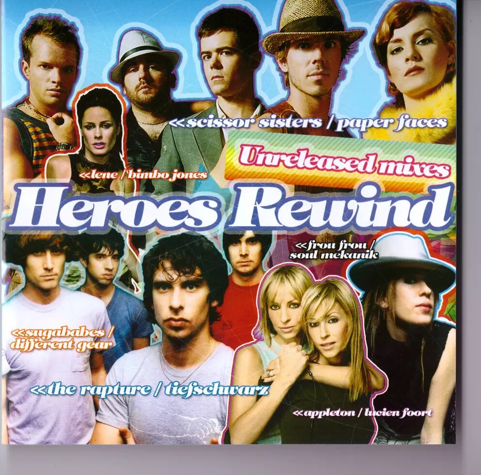 CD-диск Various Heroes Rewind - Unreleased Mixes від компанії Стродо - фото 1