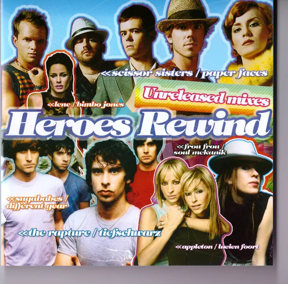 CD-диск Various Heroes Rewind - Unreleased Mixes від компанії Книгарня БУККАФЕ - фото 1