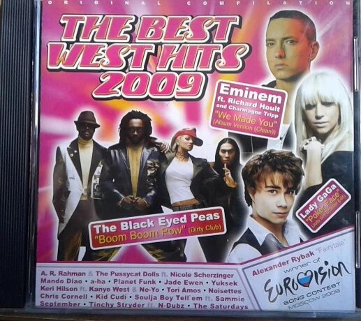 CD-диск Various The Best West Hits 2009 від компанії Стродо - фото 1