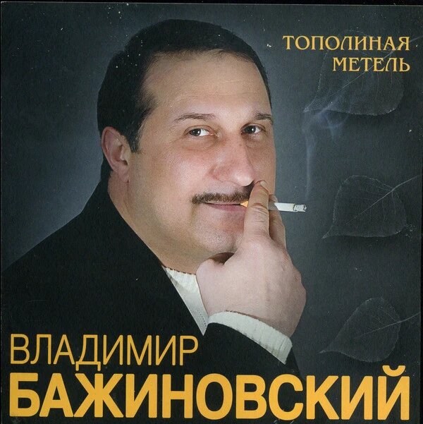CD диск. Владимир Бажиновский – Тополиная метель ##от компании## СТРОДО - ##фото## 1