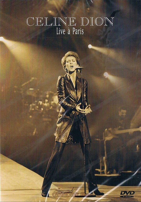 DVD-диск Celine Dion - Live A Paris (1995) скло від компанії Стродо - фото 1