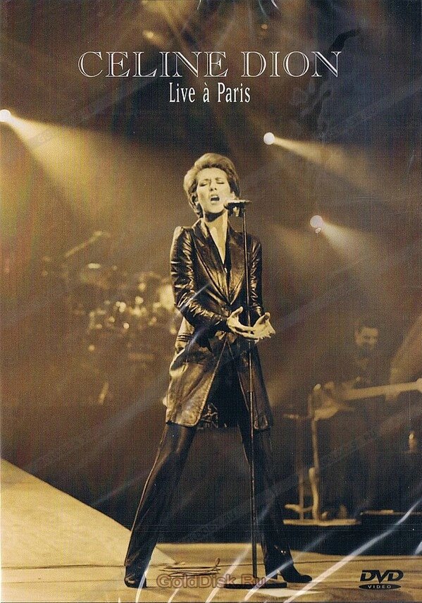 DVD-диск Celine Dion - Live A Paris (1995) скло від компанії Книгарня БУККАФЕ - фото 1