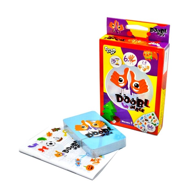 Гра карткова 'Doobl Image' DBI-02-01U (Danko Toys) від компанії Стродо - фото 1
