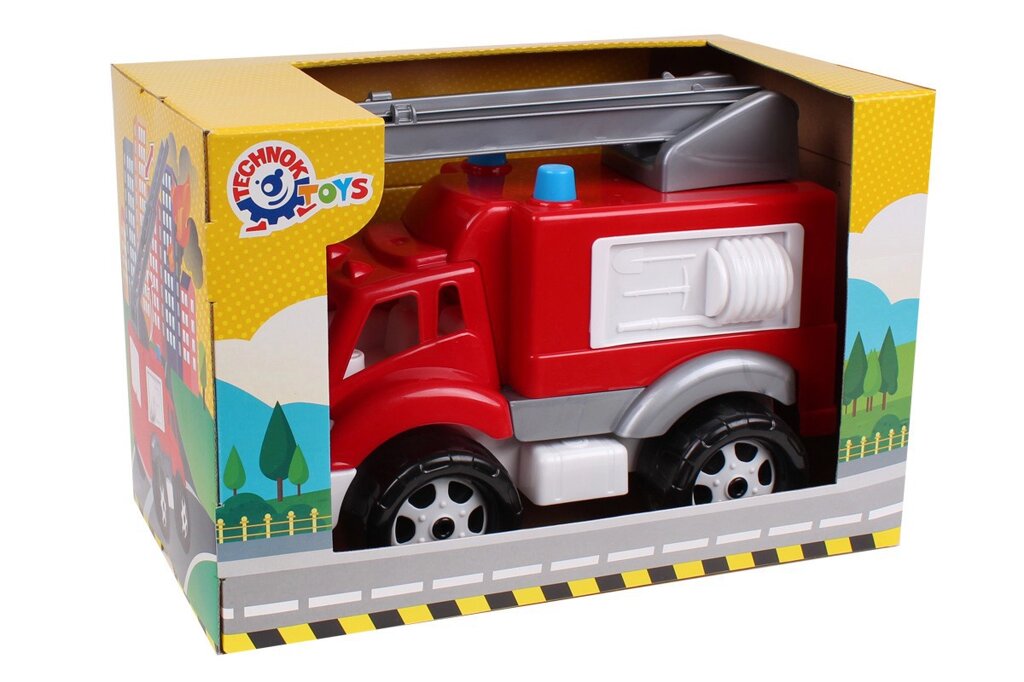 Іграшка "Пожежна машина"(в коробці) (ТехноК) від компанії Стродо - фото 1