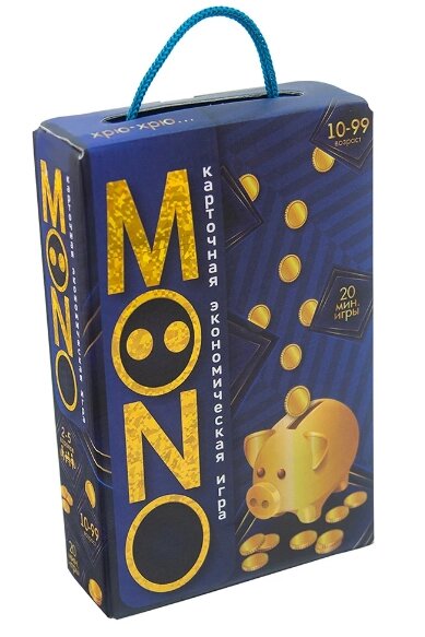 Карткова економічна гра "Mono" (Strateg) від компанії Стродо - фото 1