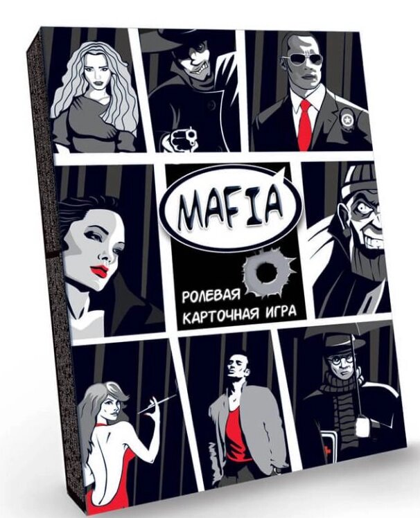 Карткова гра Mafia. Мафія (Danko toys) від компанії Книгарня БУККАФЕ - фото 1