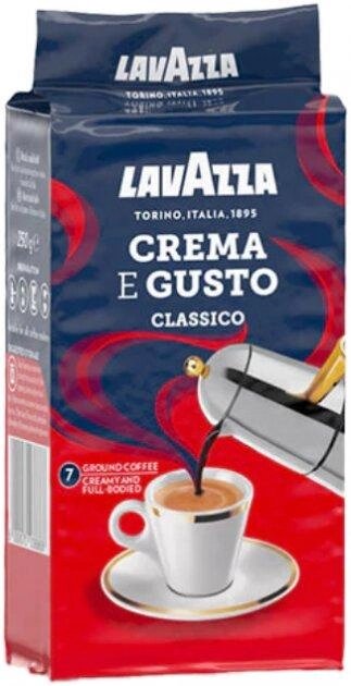 Кава мелена Lavazza Crema e Gusto 250 г (кольорова) від компанії Стродо - фото 1