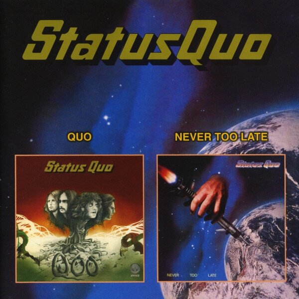 КД - диск. Status Quo – Quo / Never Too Late від компанії Стродо - фото 1