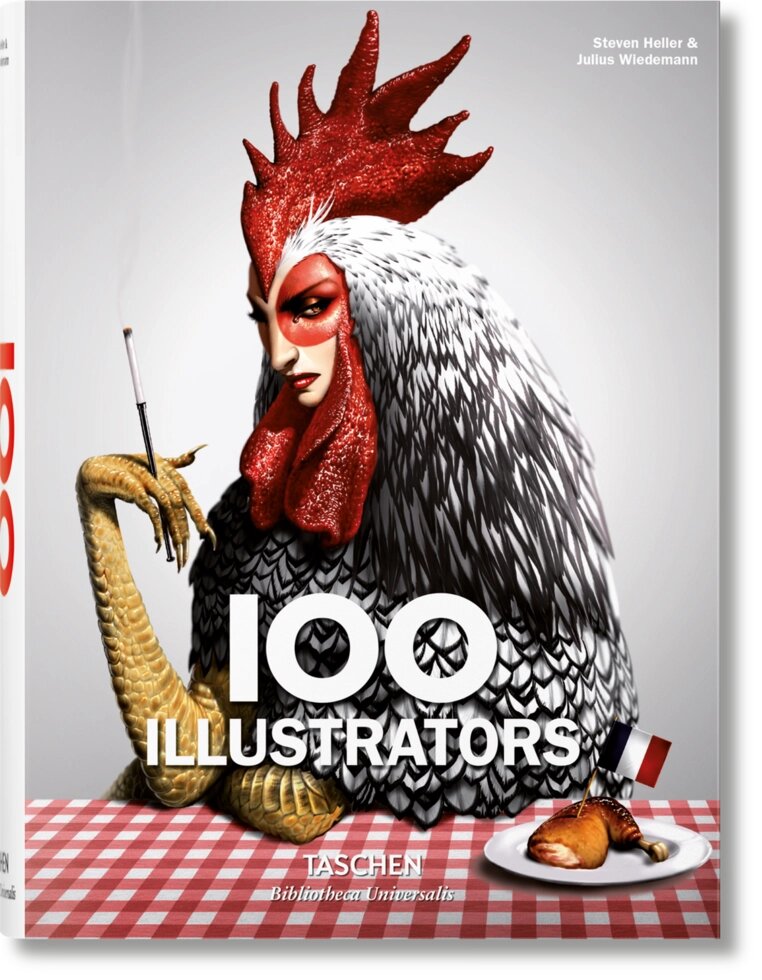 Книга 100 Illustrators. Автор - Steven Heller (Taschen) (Multilingual Edition) від компанії Стродо - фото 1