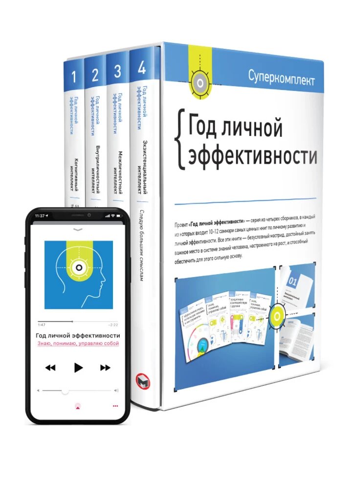 Книга Комплект «Рік особистої ефективності» (Моноліт) від компанії Книгарня БУККАФЕ - фото 1