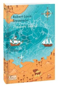 Книга Treasure island. Автор - Роберт Люїс Стівенсон (Folio) (анл.)