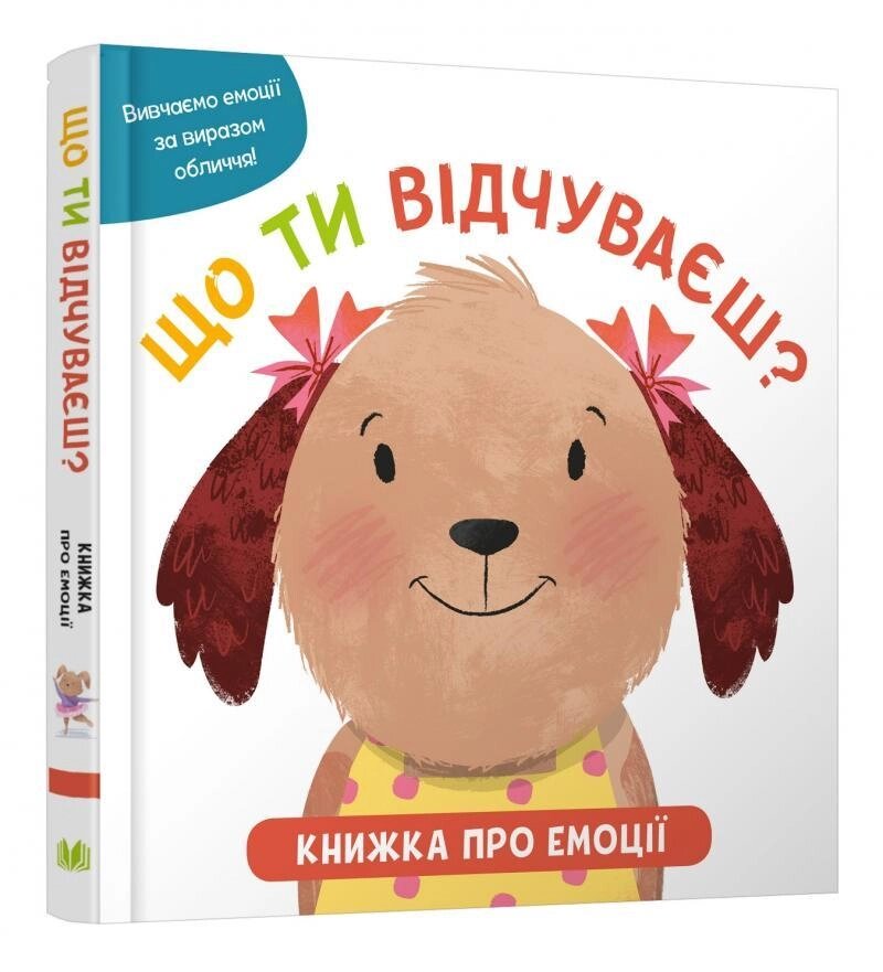 Книга Що ти відчуваєш? Книжка про емоції для малюків. (Км-Букс) від компанії Книгарня БУККАФЕ - фото 1