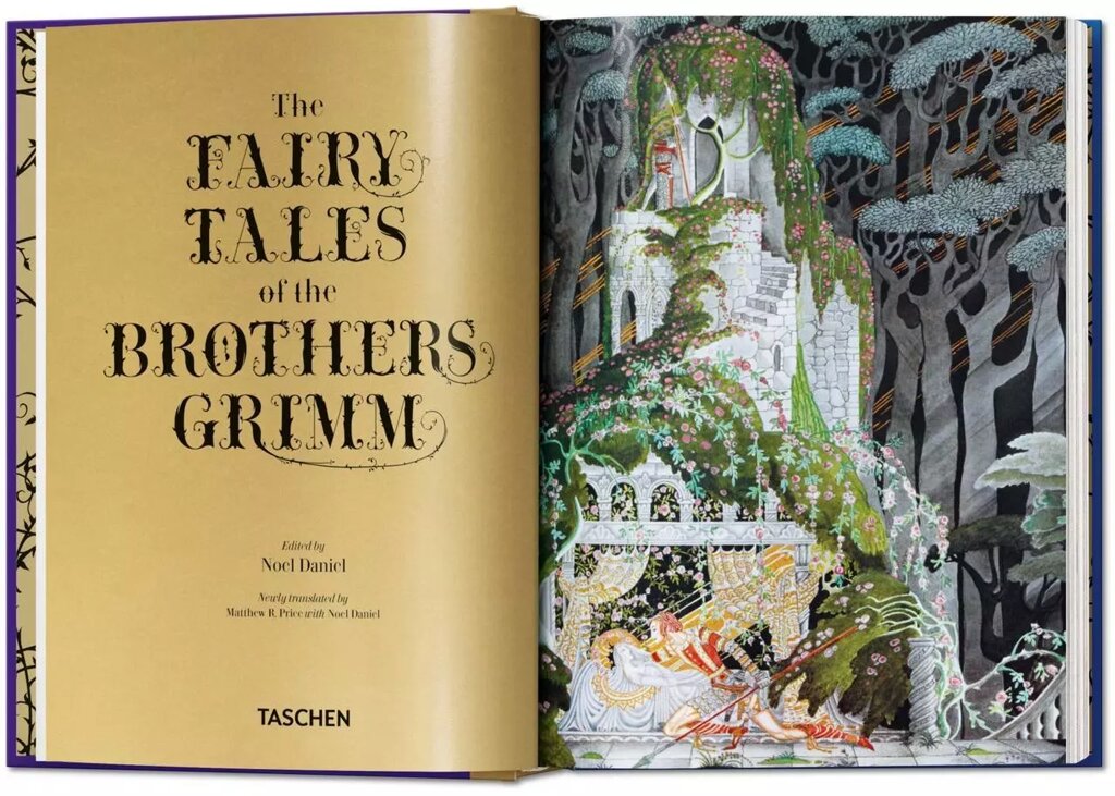 Книга The Fairy Tales. Grimm & Andersen 2 in 1. Автор - Brothers Grimm (Taschen) (English) від компанії Стродо - фото 1