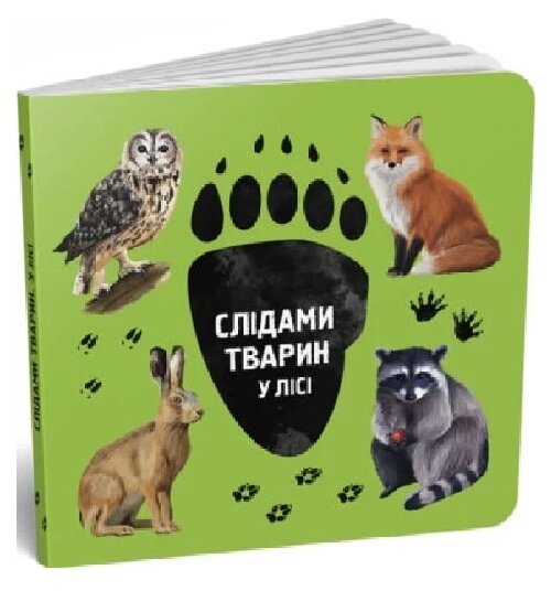 Книга У лісі. Слідами тварин. Автор - Ірина Ткачук, Олена Вірастюк (Читаріум) від компанії Книгарня БУККАФЕ - фото 1