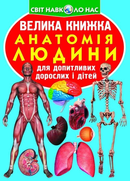 Книга Велика книжка. Анатомія людини (Crystal Book) від компанії Стродо - фото 1