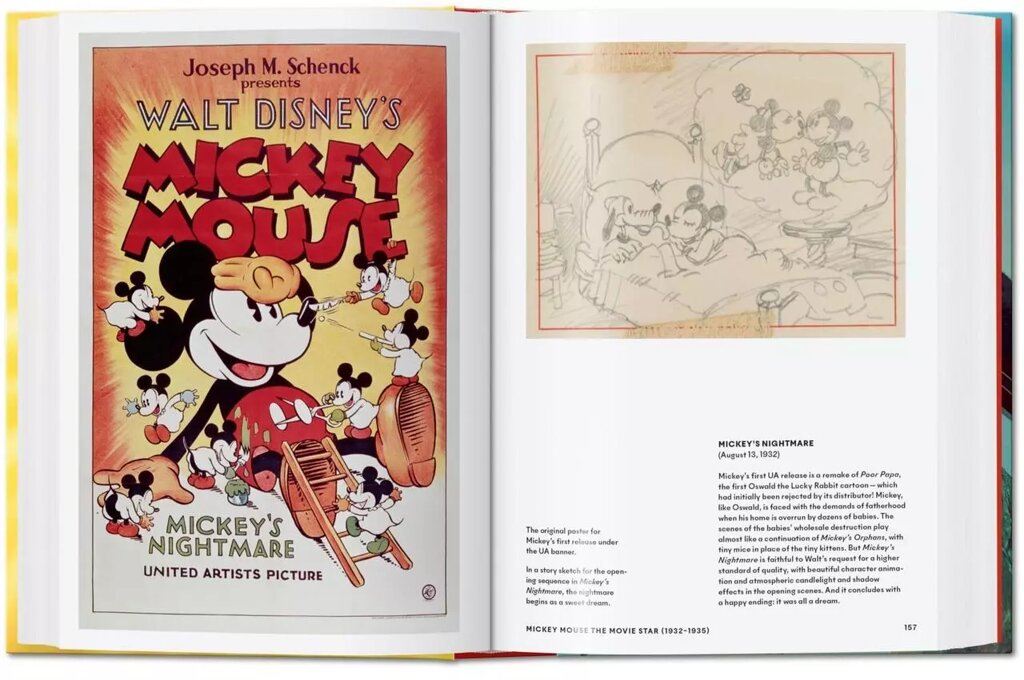 Книга Walt disney's Mickey Mouse. The Ultimate History. Автор - David Gerstein (Taschen) (English) від компанії Стродо - фото 1