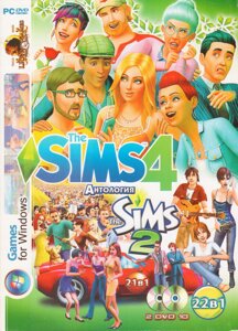 Комп'ютерна гра 22в1 The Sims 4 (PC DVD) (2 DVD)