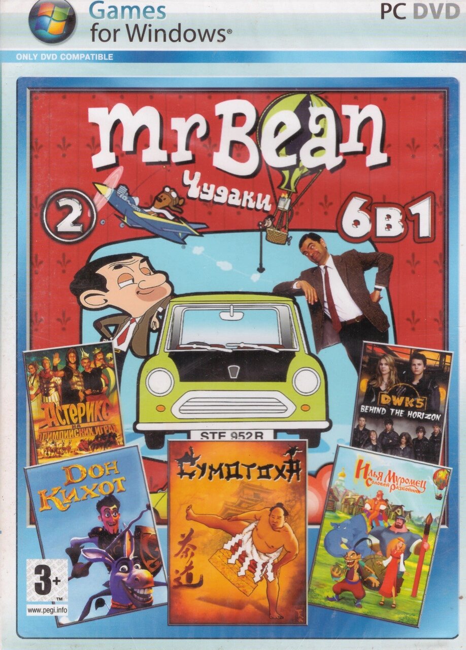 Комп'ютерна гра 6в1: Mr. Bean. Behind the Horizon (PC DVD) від компанії Книгарня БУККАФЕ - фото 1