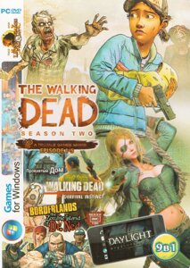 Комп'ютерна гра 9в1: Daylight. The Walking Dead: Season 2. Borderlands: Zombie Island (PC DVD)