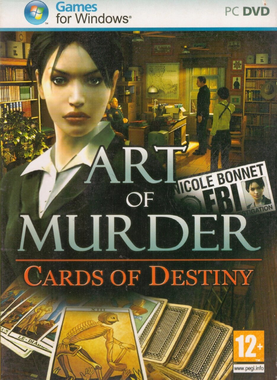 Комп'ютерна гра Art of Murder: Cards of Destiny (PC DVD) від компанії Книгарня БУККАФЕ - фото 1