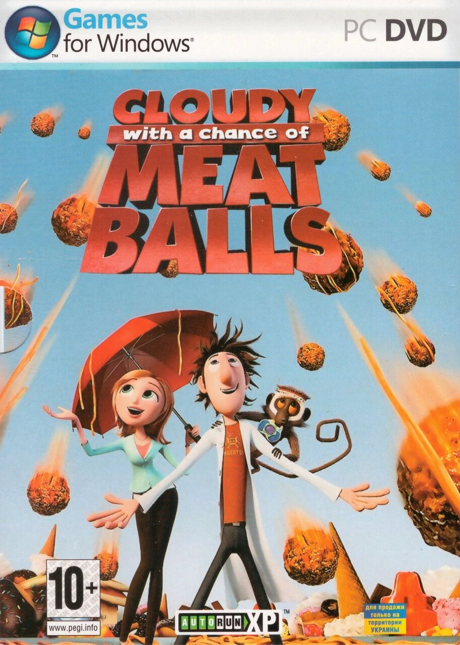 Комп'ютерна гра Cloudy With a Chance of Meatballs (PC DVD) від компанії Книгарня БУККАФЕ - фото 1