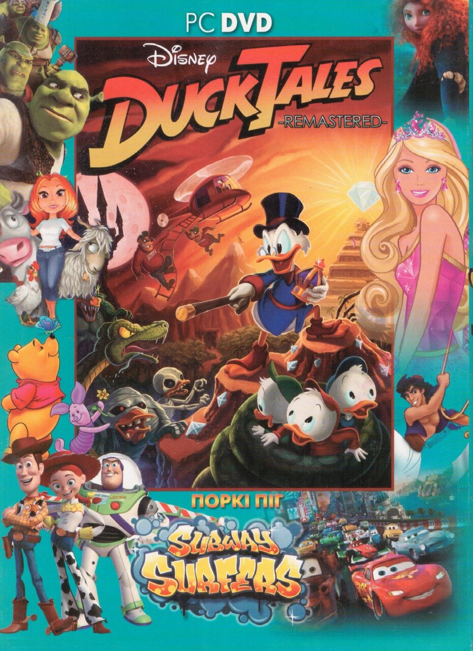 Комп'ютерна гра DuckTales: Remastered + 100 ігор (PC DVD) від компанії Книгарня БУККАФЕ - фото 1