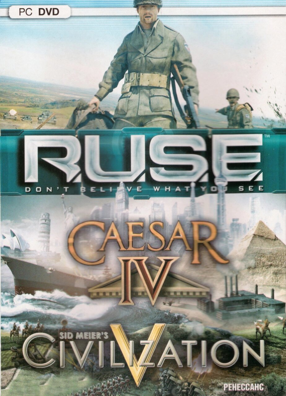 Комп'ютерна гра: R. U.S. E. Caesar IV. Sid Meier's Civilization V (PC DVD) від компанії Стродо - фото 1