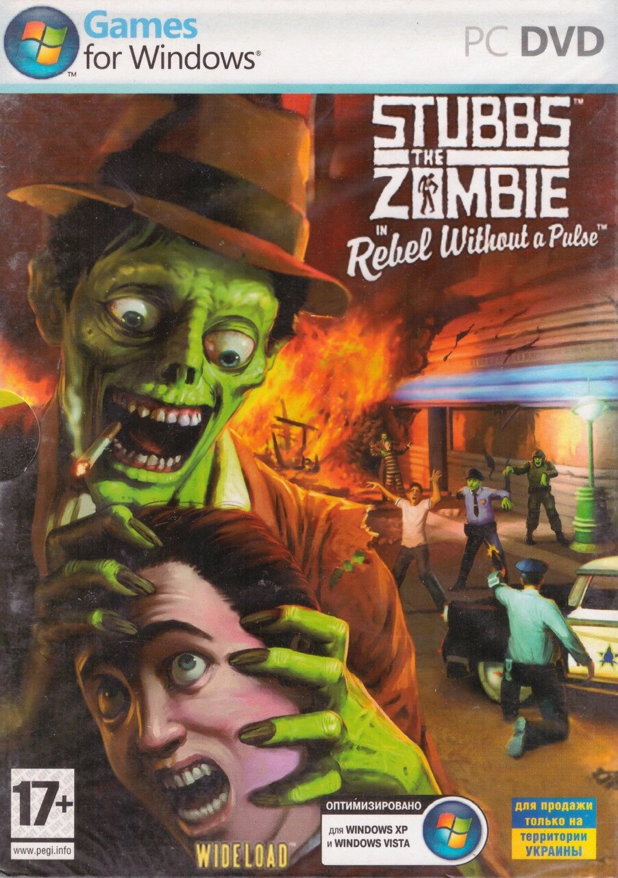 Комп'ютерна гра Stubbs the Zombie in Rebel Without a Pulse (PC DVD) від компанії Стродо - фото 1