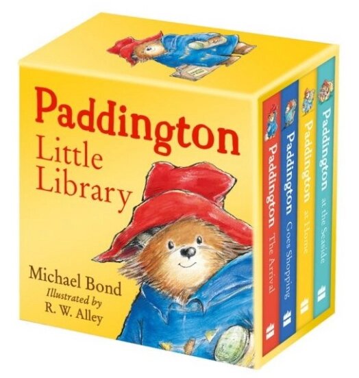 Комплект книг Paddington Little Library (4 кн.). Автор - Michael Bond, R. W. Alley (HarperCollins) (англ.) від компанії Книгарня БУККАФЕ - фото 1