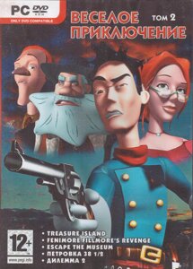 Комп'ютерна гра Весела Пригода: Fenimore Fillmore's Revenge. Escape the Museum. Treasure Island (PC DVD-ROM)