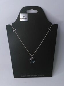 Кулон з кристалом Swarovski на ланцюжку (Tchibo)