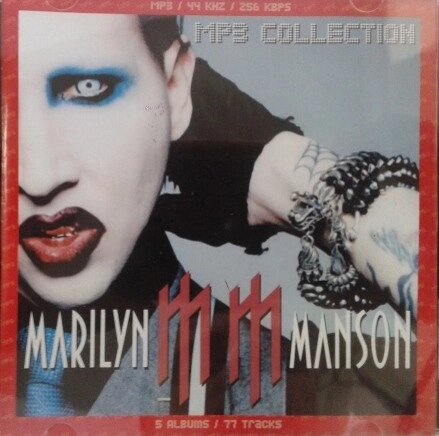 MP3 диск Marilyn Manson - MP3 Collection від компанії Стродо - фото 1