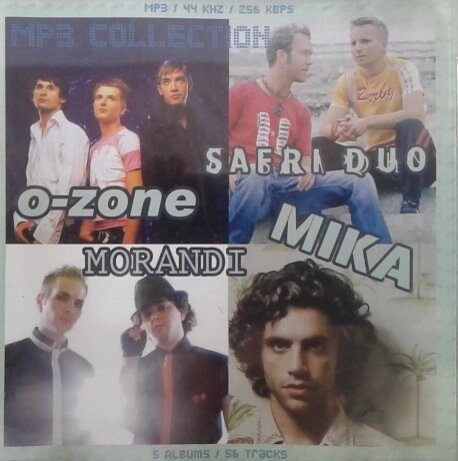 MP3 диск Morandi / MIKA / O-Zone / Safari Duo - MP3 Collection від компанії Стродо - фото 1