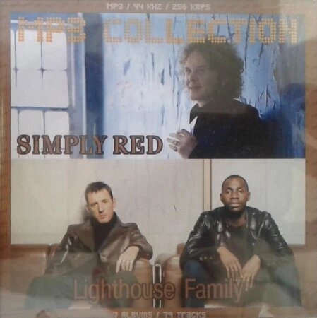 MP3 диск Simply Red / Lighthouse Family - MP3 Collection ##от компании## СТРОДО - ##фото## 1