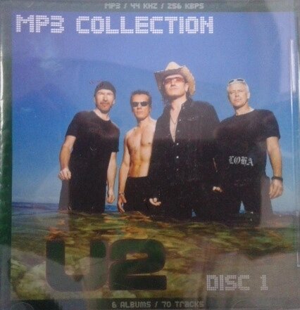 MP3 диск U2 - MP3 Collection - Disc 1 від компанії Книгарня БУККАФЕ - фото 1