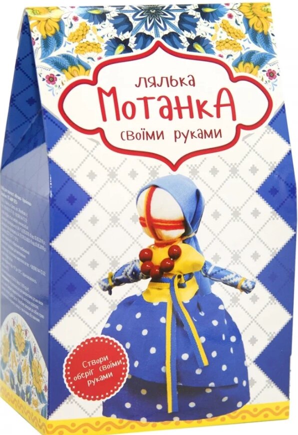 Набір для творчості Мотанка своїми руками Україночка 4012 (Strateg) від компанії Книгарня БУККАФЕ - фото 1