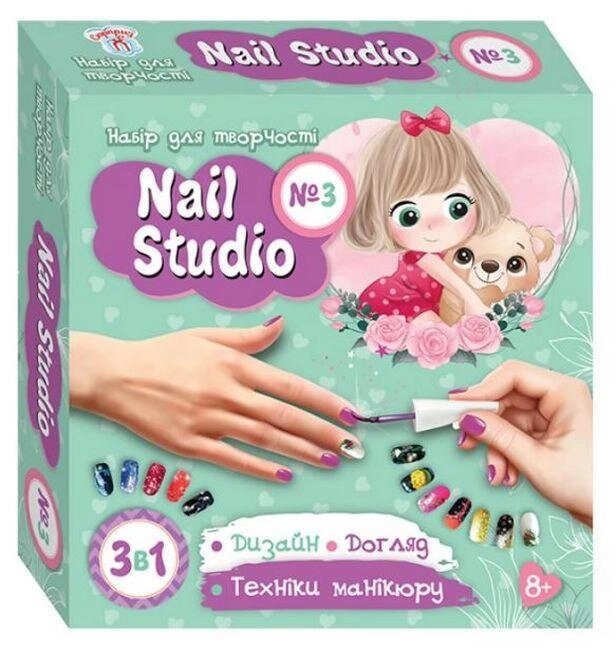 Набір для творчості Nail studio №2 10100538У (Ранок креатив) від компанії Книгарня БУККАФЕ - фото 1