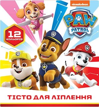 Набір тіста для ліплення PAW Patrol (122726) (Перо) від компанії Книгарня БУККАФЕ - фото 1