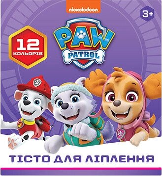 Набір тіста для ліплення PAW Patrol (122727) (Перо) від компанії Книгарня БУККАФЕ - фото 1