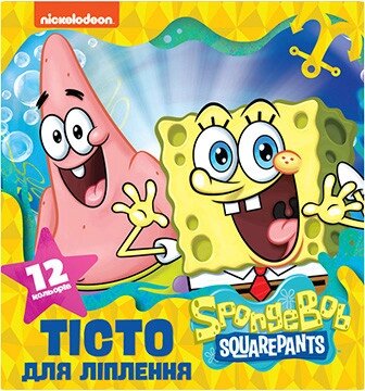 Набір тіста для ліплення SpongeBob SquarePants (122728) (Перо) від компанії Стродо - фото 1